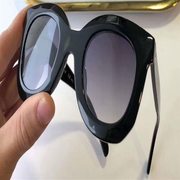 

marta ladies black gray butterfly acetate sunglasses eyewear fashion women sunglases new with box3420, White;black