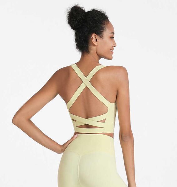 

cross back sports underwear women039s yoga tank gym clothes shockproof vest type running fitness underwear bra9783854, White;red