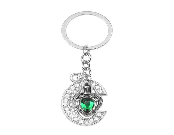 

letter c with stainless steel urn keychain green birthstone ashes memorial keepsakes cremation jewelry with funnel and gift bag8453890, Silver