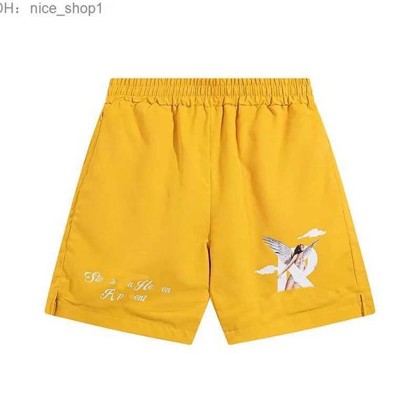 

representdesigner 2023 reprreesent letter printed mesh shorts women men drawstring fashion loose hip hop summer beach holiday 12 z4w8, White;black