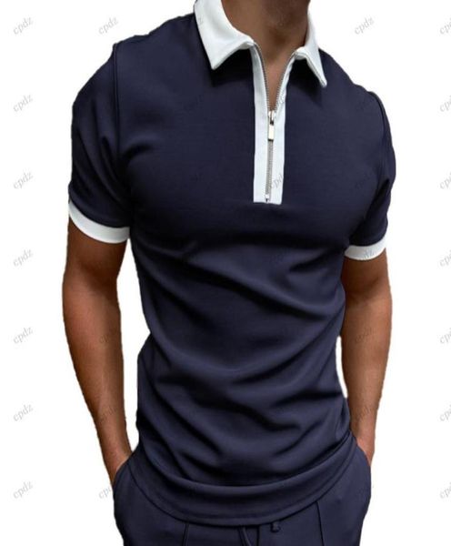 

mens polos original single lapel shirt printing tactical golf grid designer polo shirts high street embroidery shirts mix color sh2416405, White;black