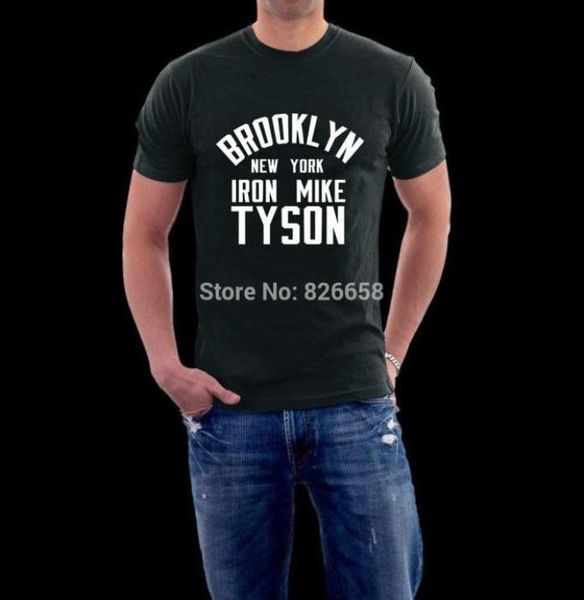 

wholemike tyson shirt men custom t shirt famous world boxing athlete iron mike tyson tshirt leisure men cotton tshirt6365519, White;black