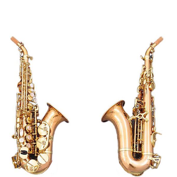 

japan brand original sc-992 curved soprano saxophone phosphorous copper b flat sax with all accessories fast shipping