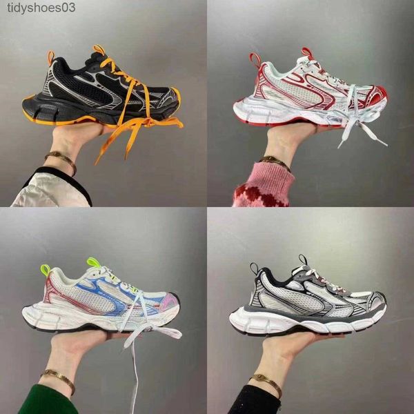 

designer balenciga 3xl phantom sneakers track  shoes men women retro casual shoes black and white mesh comfortable nylon sneaker personali