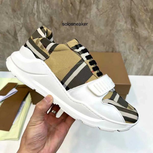 

striped platform trainers shoes sneakers burberies vintage sneaker men women burbreries casual shoes season shades flats burberriness brand