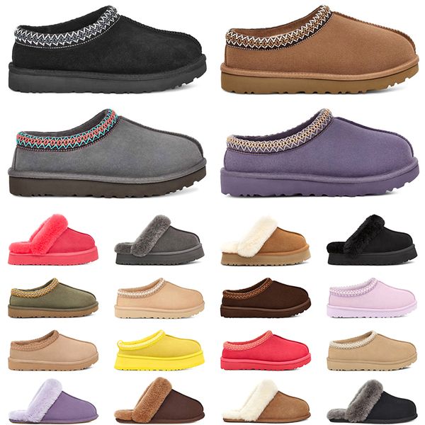 

men women slides winter designer tazz slippers australia chestnut black soft pink grey navy thick bottomed platform sandals womens slipper