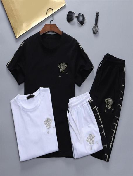 

mens trapstar t shirt short sleeve print outfit chenille tracksuit black cotton london streetwear054324157, Gray