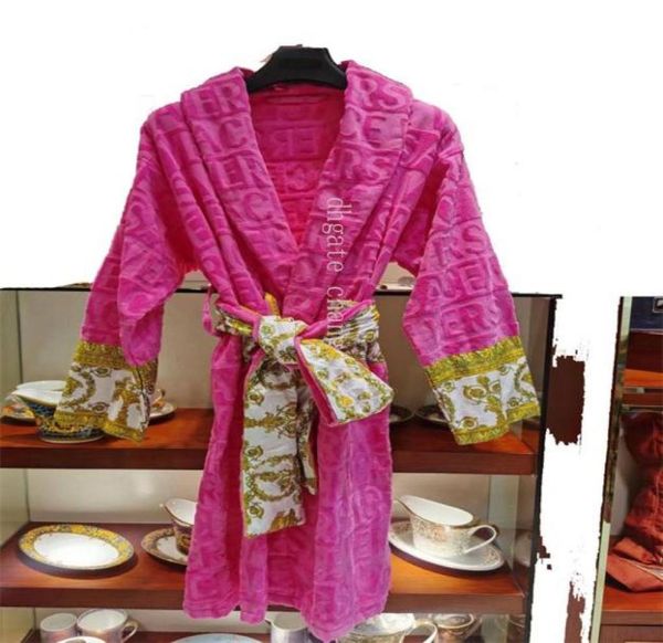 

popular cotton bathrobe for couples velvet jacquard logo fadeless material 100 imported egyptian cotton american customers can se6986046