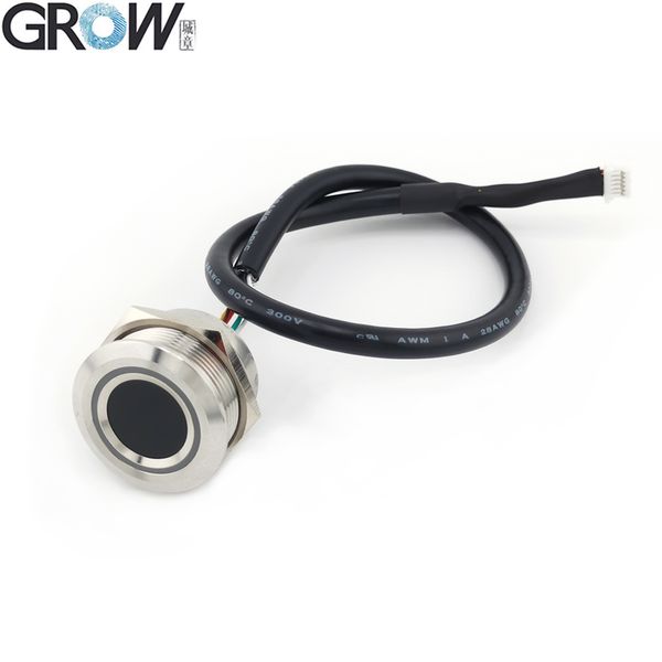

grow r503pro uart/usb 1500 capacity dc3.3v capacitive fingerprint module sensor scanner for access control led rgb control