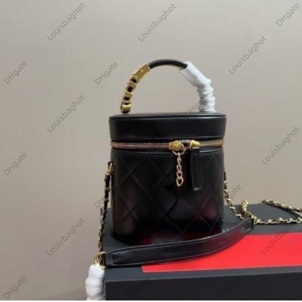 

xiaoxiangfeng round bucket bag mini versatile shoulder bag fashion genuine leather shoulder bag crossbody bag water bucket bag 23bags