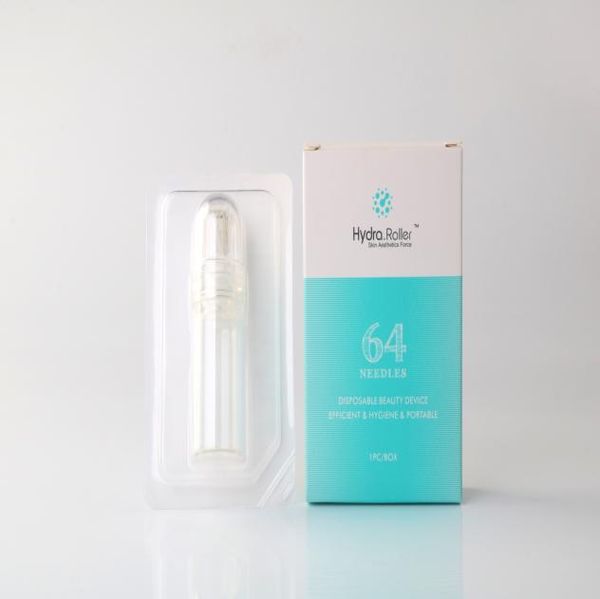 

30pcs tamax dr009 new titanium microneedle automatic hydra derma roller 64 gold tips micro needles with gel tube4798665