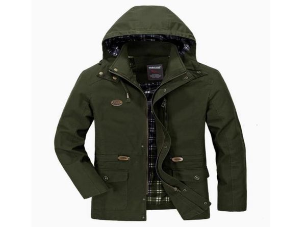 

men039s jackets winter autumn fall2021 hooded casual bomber jacket long sleeve outdoors coat windbreaker 4 color m4xl8939751, Black;brown