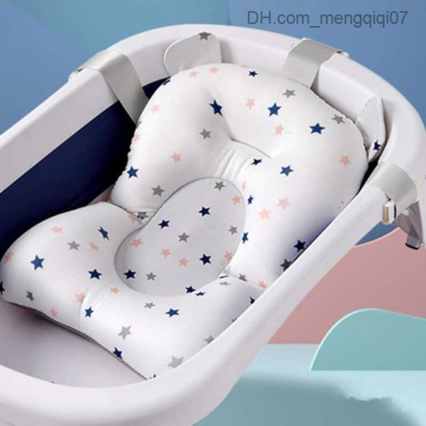 

bathing tubs seats baby shower bathtub mat anti slip bathtub seat support pad newborn baby safety bathtub baby folding soft pillow z230817