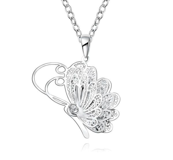 

10pcs lot silver plated woman link necklace jewelry lknspcn753242e3659147