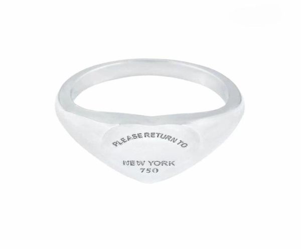 

t edition stainless women mens band ring please return to new york heart jewelry rings gold silver rose color242w307a236d4899488