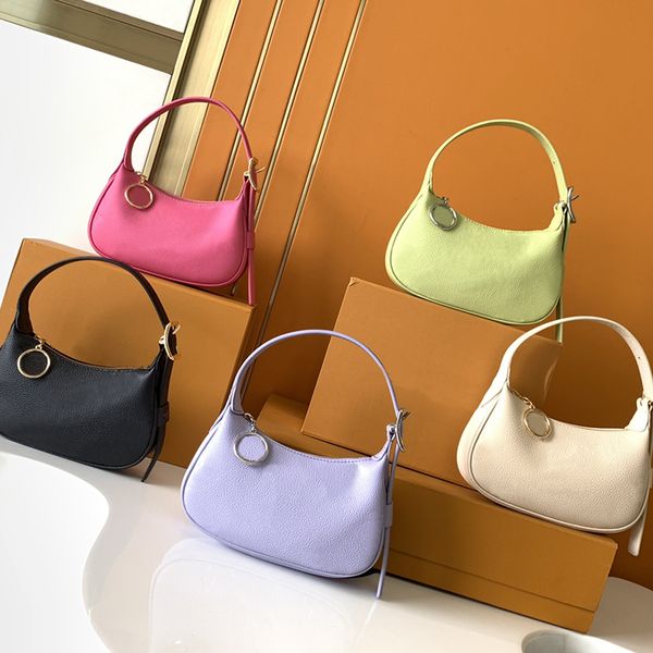 

10a designer mini moon bags cowhide leather handbags 20.5cm high imitation underarm bag with box zl243