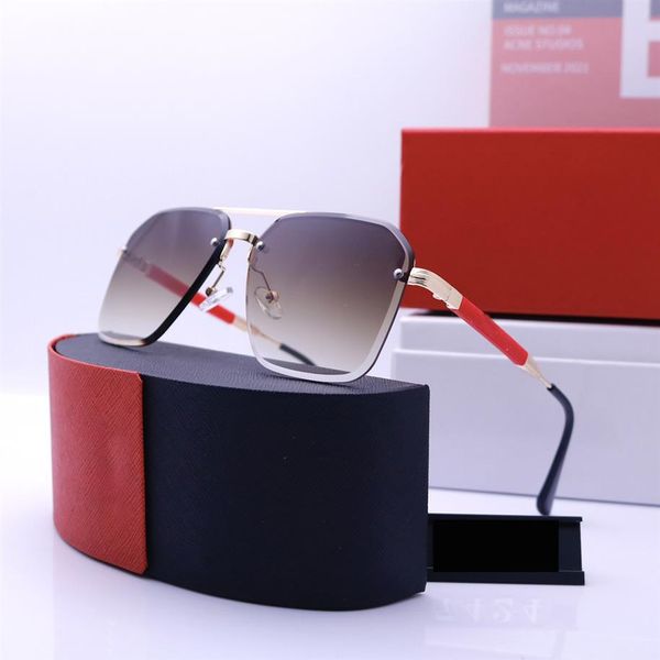 

2023 designer sunglasses for women fashion luxury mens sunglass square glasses triangle polarized sunglass gafas de sol outdoor ey277r, White;black