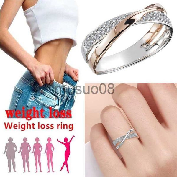 

band rings magnetic weight loss ring weight loss health fitness jewelry fat burning design opening therapy weight loss fashion ring j230817, Silver