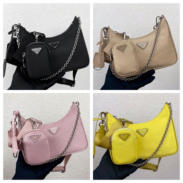 

quality nylon handbags hobo bags designers bag hobo shoulder bags crossbody prado 3 pieces wallet womens purses crossbody bag phone bag wome