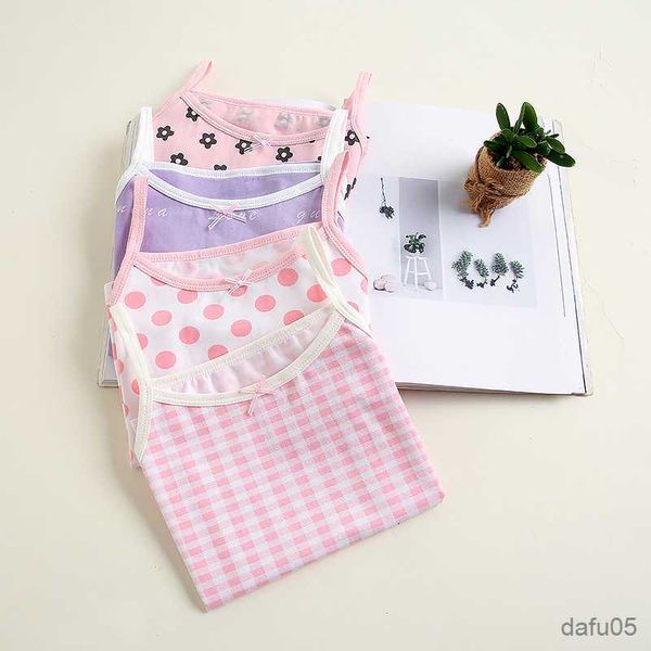 

tank summer girls tank kids underwear for girls undershirt for baby 1-10years children underwears toddler singlet camisole r230817, Blue