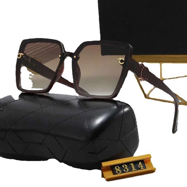 

2023 sunglasses designer sunglasses for women men fashion style square frame summer polarized sun glasses classic retro, White;black