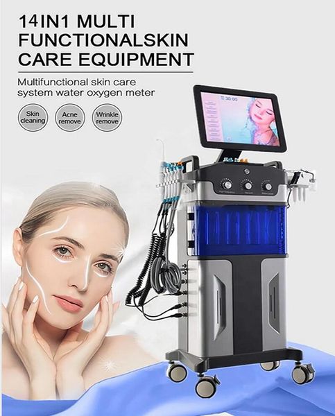 

originial hydra facial water microdermabrasion skin deep cleaning hydrafacial machine oxygen mesotherapy gun rf lift face rejuvenation hydro