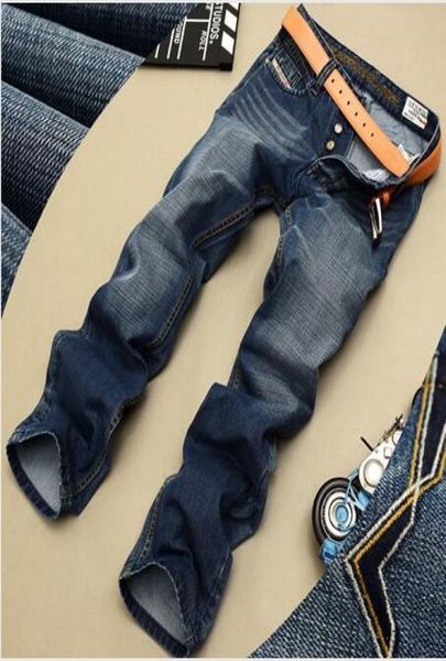 

mens brand designer mens jeans blue black color for men fashion biker jeans button fly pants2175230