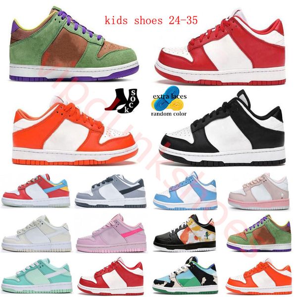 

children sneakers running white black panda low grey fog pure platinum chicago university blue valentine's day kentucky chlorophyll boy