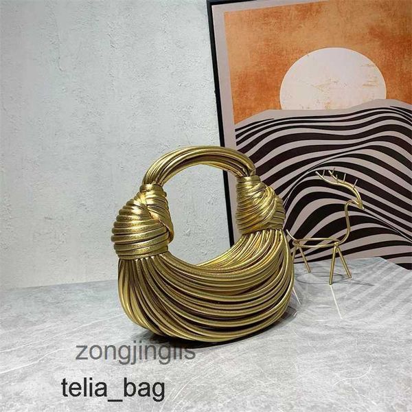 

women's bottegaas bags designer large tote bag venetaas handbags 2023 noodle bag hand woven rope knot small pull bread dumplings cloud
