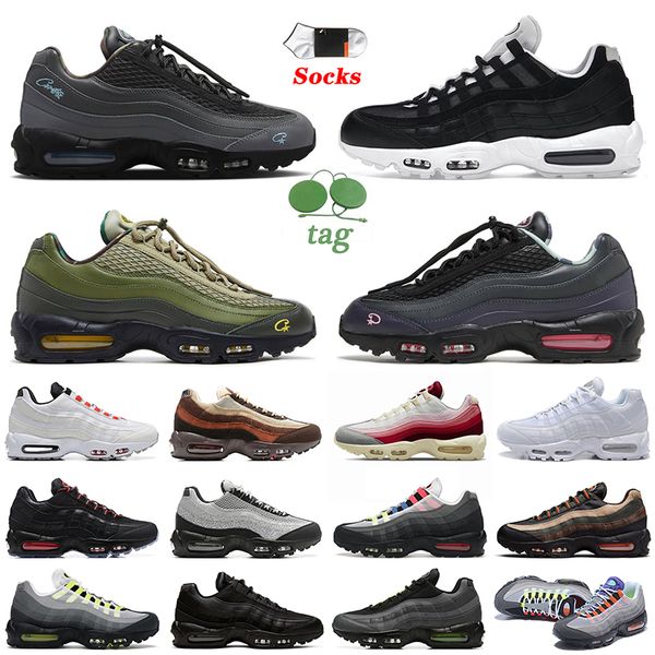 

designer 95 running shoes men women max 95s triple black white pink beam aegean storm neon dark army anatomy greedy smoke grey loafer outdoo