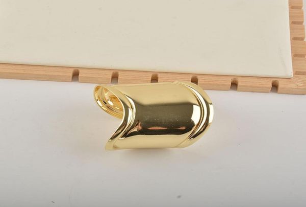 

designer bracelet gold plated bangle bracelets exaggerated shape of opening gold and silver for women luxury jewelry gift fashion 8684569, Black