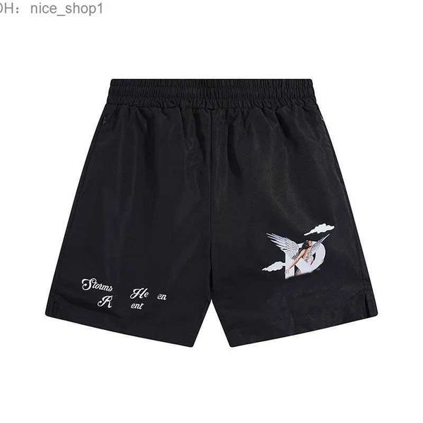 

representdesigner 2023 reprreesent letter printed mesh shorts women men drawstring fashion loose hip hop summer beach holiday 5 n1m5, White;black