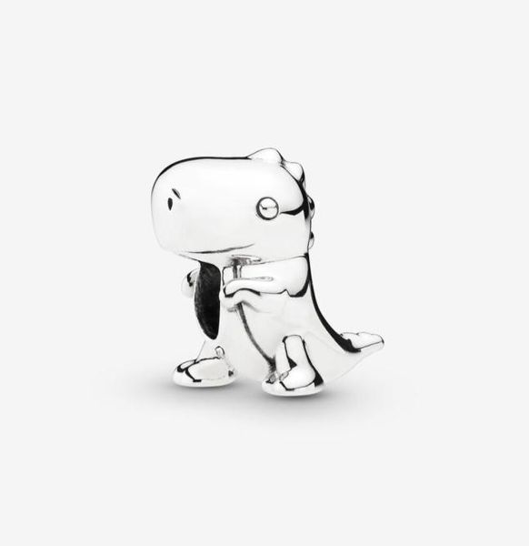 

100 925 sterling silver cute dinosaur charms fit original european charm bracelet fashion women wedding engagement jewelry access5169609, Bronze;silver