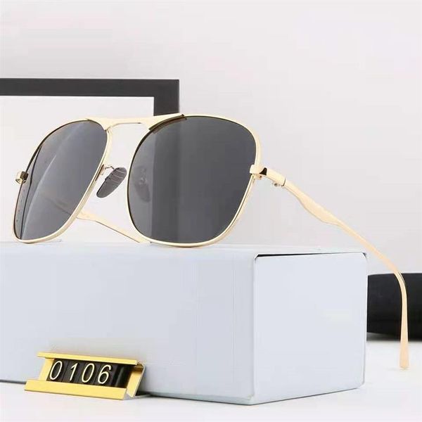 

man sunglasses fashion summer men woman street sunglasses 0106 uv400 5 color 366, White;black