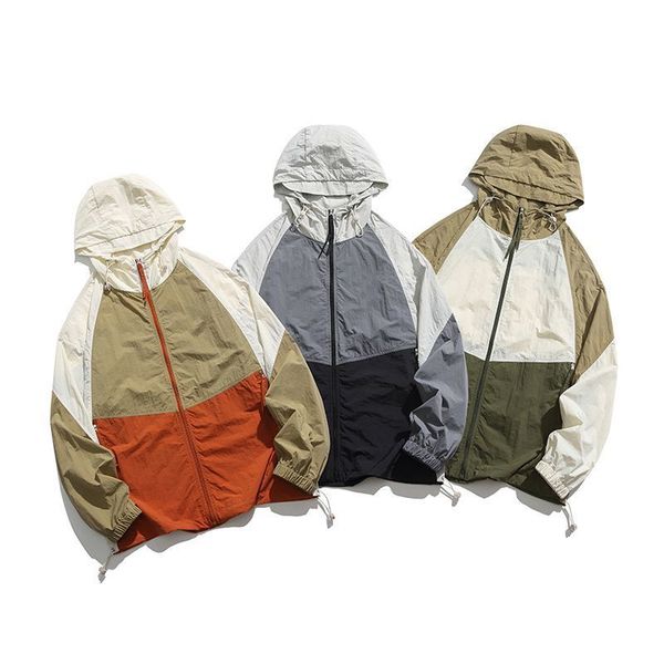 

men's jackets jacket ropa men clothing for men y2k korean fashion techwear fishing sun protection clothes long sleeve summer thin 23081, Black;brown
