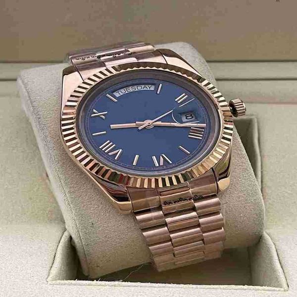 

rolaxs luxury zdr montre de luxe mens womens watches 3641mm automatic movement full stainless steel watch 2813 mechanical wristwatches water, Slivery;black