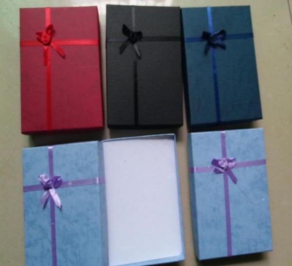

16cm 12cm 3cm packing bags display box jewelry box for ring bracelet bangle necklace box gift boxes 12pcs lot random c41989893919374, Black;white