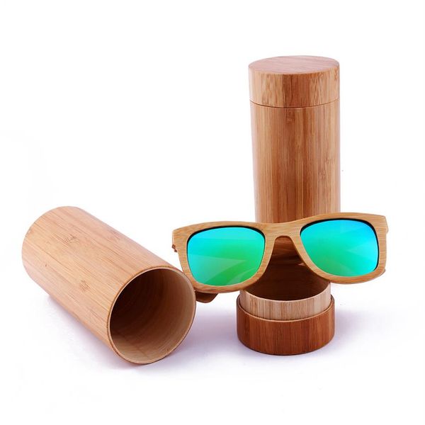 

2018 new style polarized sunglasses bamboo frame wood sunglasses men women wooden sunglasses bamboo eyewear wood glasses221f, White;black