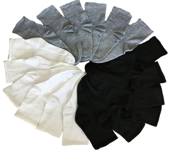 

black gray white socks male socks men cotton elasticity business long crew autumn winter warm meias homens 10pcs 5pairlot8217465