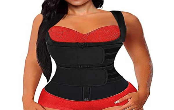 

shaper waist trainer for women workout corset everyday wear neoprene sweat cincher trimmer slimmer body belt6257465, Black;white