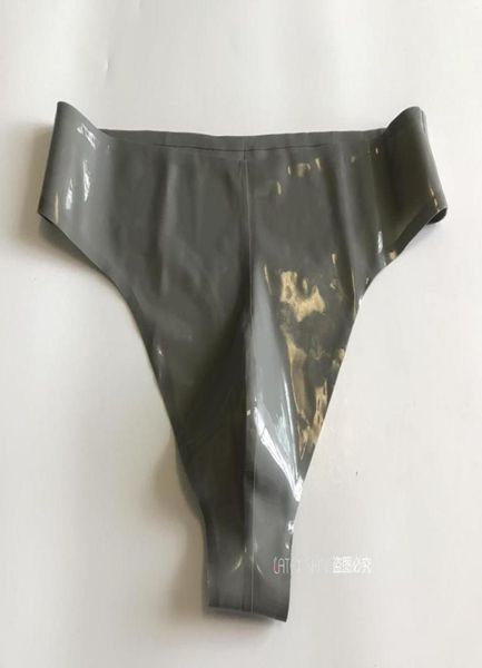 

men039s g strings silver fetish latex briefs front crotch 3d tailor rubber underwear5138392, Black;brown