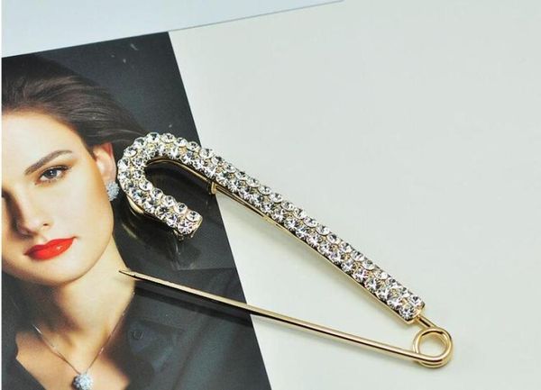 

crystal rhinestone pins brooches clothes hats scarves zircon accessories pins scarves buckle birthday party wedding gifts two styl9920260, Gray