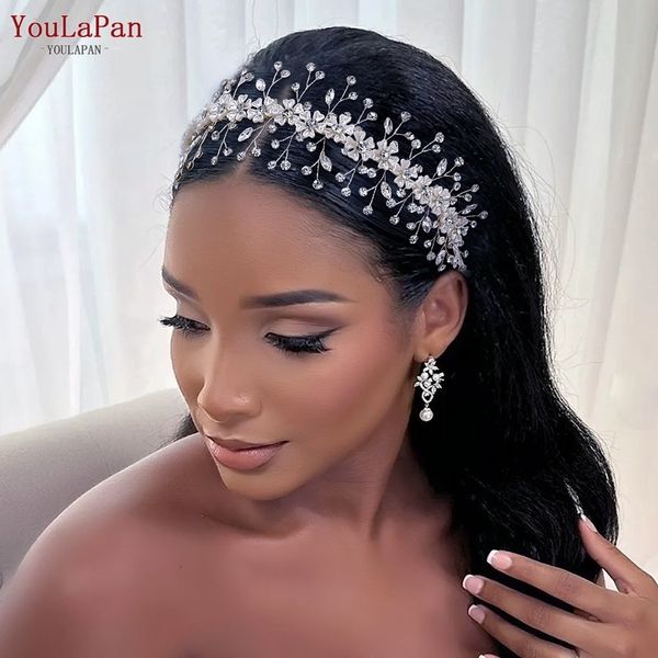 

wedding hair jewelry youlapan bridal headband shell flower hairband for woman wedding hair accessories head hoop bride headpiece hp543 23081, Slivery;golden