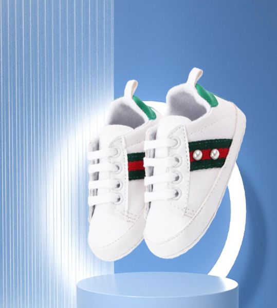 

baby shoes autumn spring newborn boys girls first walkers kids toddlers pu sneakers 018 months4221230