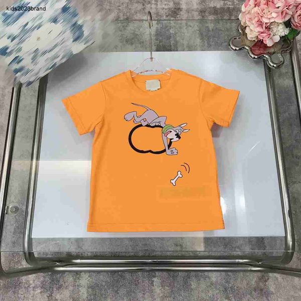 

kids designer clothes fashion cartoon dog print short sleeve tees size 100-160 cm baby t-shirt summer child t shirt june27, Blue