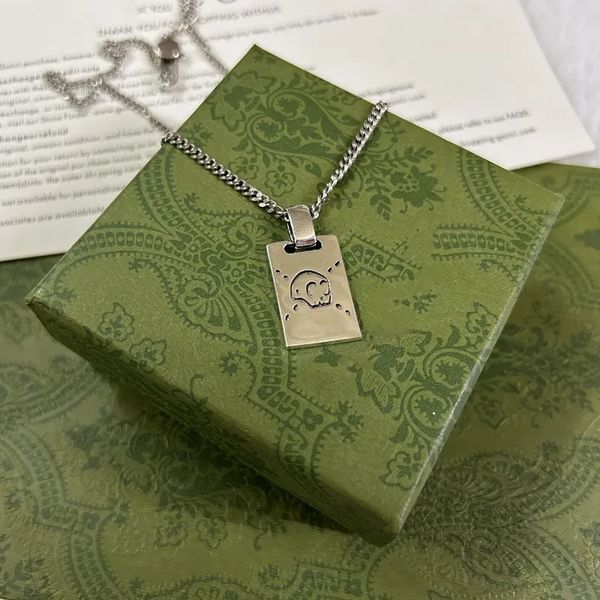 

fashion designer necklace trendy pendant necklace fine men and women necklace gift jewelry hundred match jewelry good, Silver