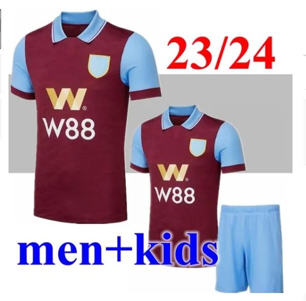 

23 24 burnleys soccer jerseys kompany benson zarulli jay camiseta de futbol 2023 2024 rodriguez brownhill rodriguez home away football shirt, Black;yellow