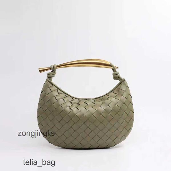 

leather bags large 2023 handbag bottegaas month venetaas pleated sardine soft cow woven designer bag capacity casual underarm nxl8