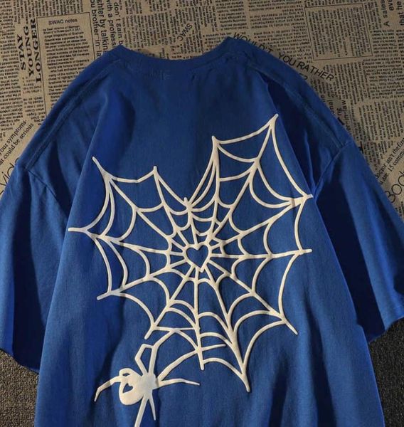 

men039s tshirts american mode mark small blue box short arm halfarm longrange student men and women y2k l2302218308396, White;black