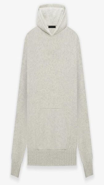 

2021 usa warm 7th knit hooded sweater autumn winter fashion men oversize pullover hoodie coat sweatshirt3755806, White;black